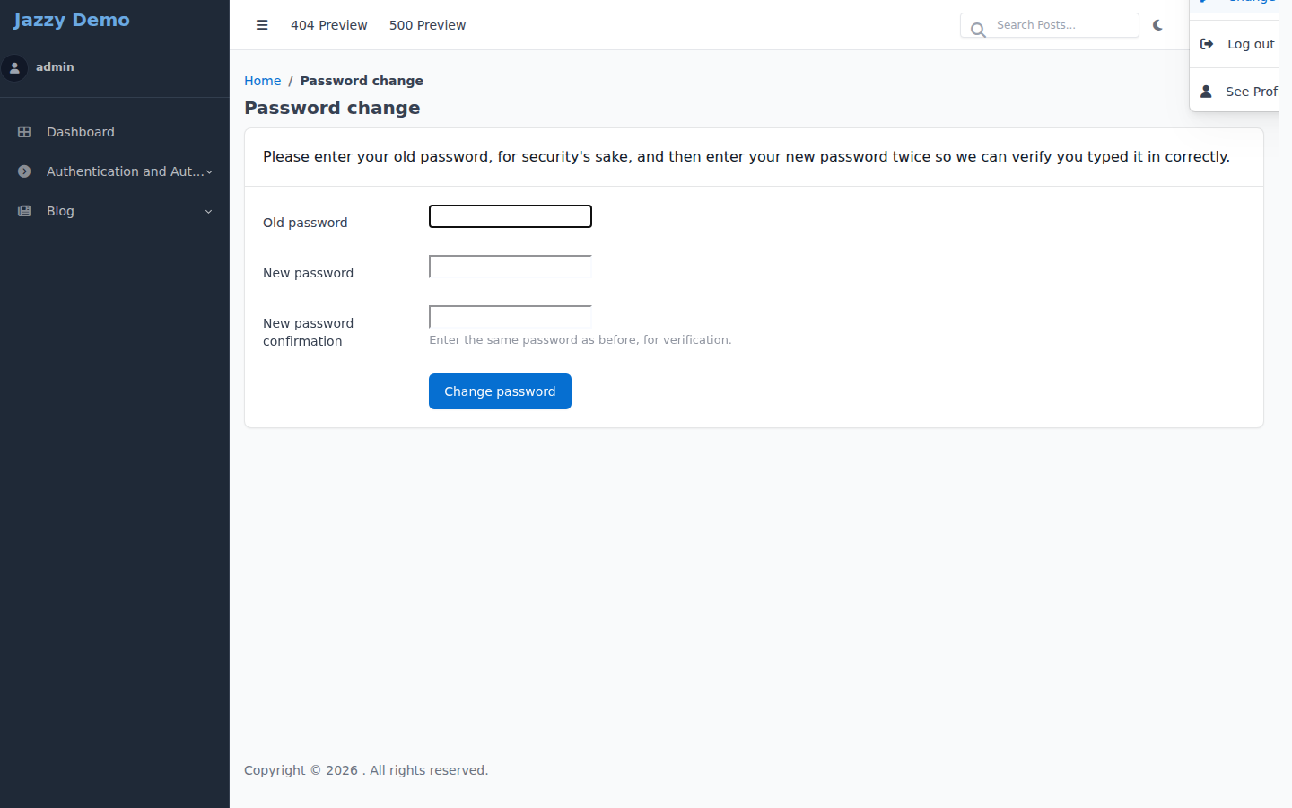 password-change